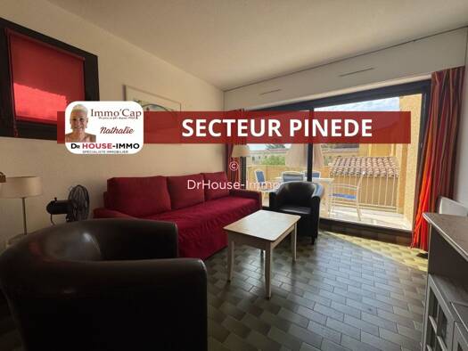 Appartement à vendre 99 000 € 2 pièces 1 chambre 36,62 m² Étage 1/1 Le Cap d'Agde Agde 34300