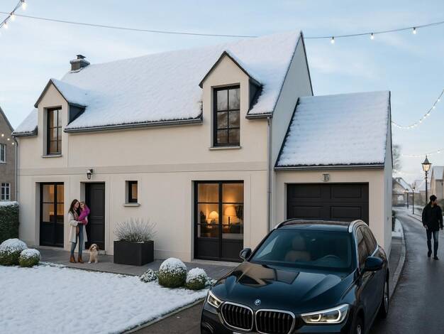 Terrain avec maison neuve à vendre 510 110 € 5 pièces 4 chambres 120 m² 640 m² de terrain Attainville 95570