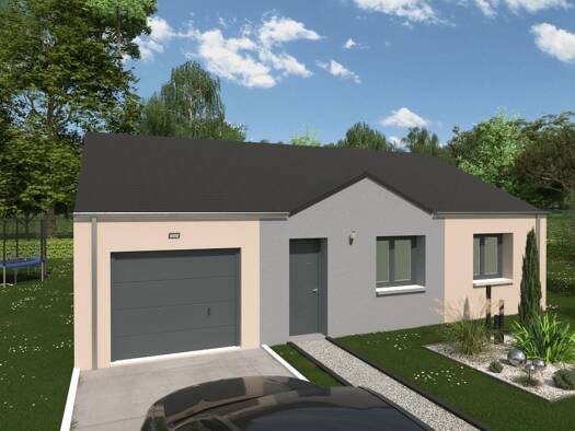 Terrain avec maison neuve à vendre 291 500 € 4 pièces 3 chambres 81,5 m² Centre Ville Florange 57190