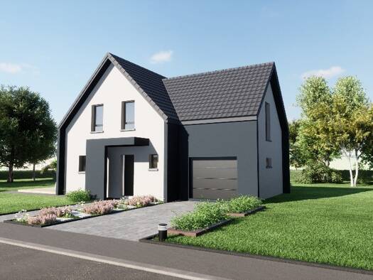 Terrain avec maison neuve à vendre 426 100 € 5 pièces 3 chambres 120 m² 390 m² de terrain Katzenthal 68230