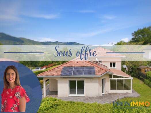 Villa à vendre 595 000 € 7 pièces 4 chambres 175,69 m² 1 000 m² de terrain Coublevie 38500