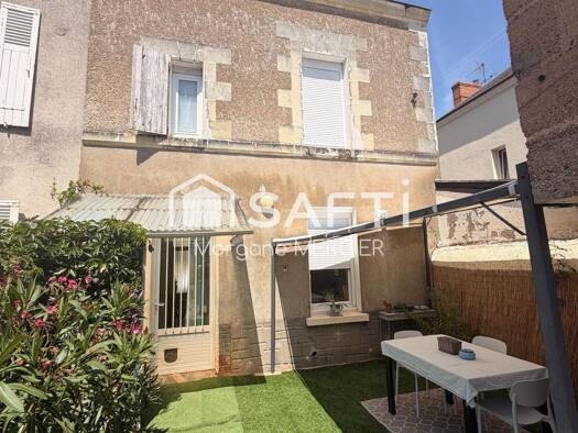 Maison à vendre 125 000 € 4 pièces 3 chambres 100 m² 282 m² de terrain Jean Jaures-Les Maligrettes Thouars 79100