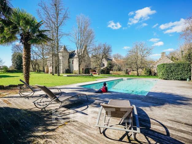 Maison à vendre 3 640 000 € 17 pièces 10 chambres 715 m² 100 000 m² de terrain Saillé la Nantaise Guérande 44350