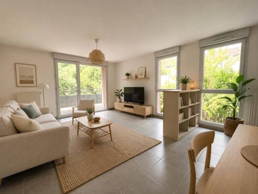 Appartement à vendre 225 000 € 3 pièces 2 chambres 61,37 m² Rabaudy Castanet-Tolosan 31320