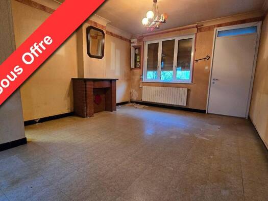 Maison à vendre 86 000 € 4 pièces 2 chambres 80 m² Vendin-lès-Béthune 62232