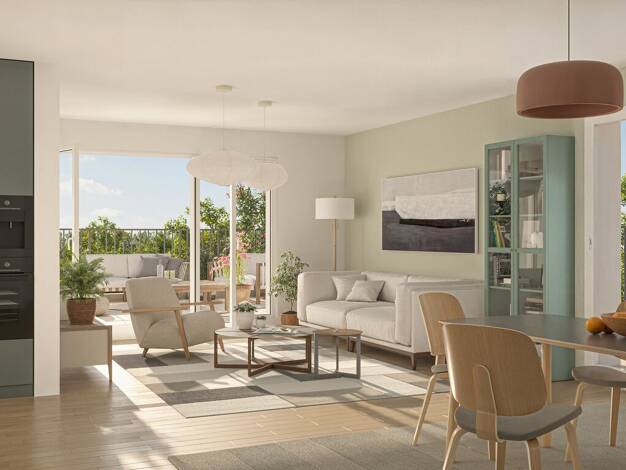 Appartement à vendre - neuf 149 000 € 2 pièces 45,5 m² 1er étage dès le 30/09/2027 La Plaine Billère 64140