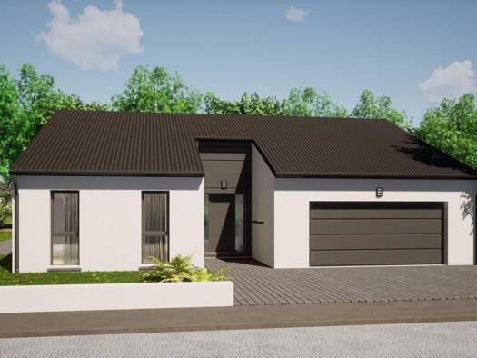 Terrain avec maison neuve à vendre 289 000 € 5 pièces 3 chambres 100 m² Ogy 57530