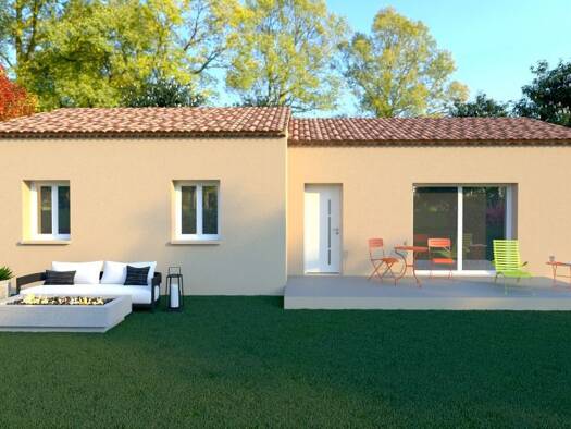 Terrain avec maison neuve à vendre 397 000 € 4 pièces 3 chambres 88 m² 1 700 m² de terrain Néoules 83136