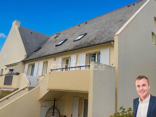 Duplex à vendre 101 200 € 2 pièces 2 chambres 44 m² Étage 1/1 Saint-Nic 29550