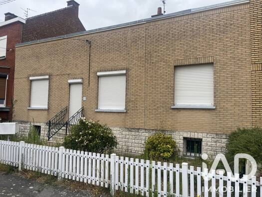 Maison de plain-pied à vendre 163 000 € 4 pièces 3 chambres 90,75 m² 250 m² de terrain Illies 59480