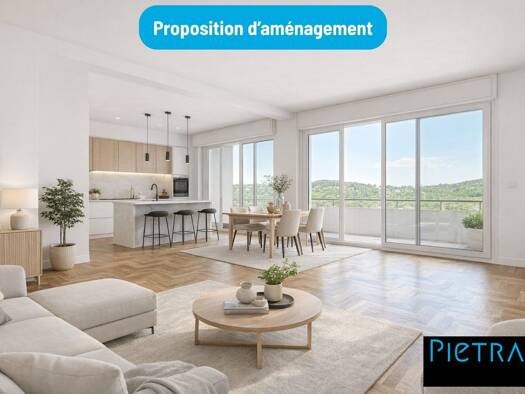 Appartement à vendre 235 000 € 3 pièces 2 chambres 97 m² Étage 6/9 La-Graviere Beaunant Sainte-Foy-lès-Lyon 69110