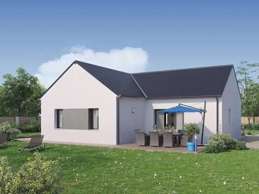 Terrain avec maison neuve à vendre 177 586 € 4 pièces 3 chambres 78 m² 573 m² de terrain Bellevigne-en-Layon 49380