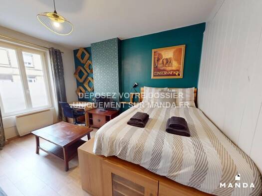 Appartement à louer 340 € 1 pièce 30 m² RDC Beaulieu – Montchovet-Marandinière Saint-Étienne 42100