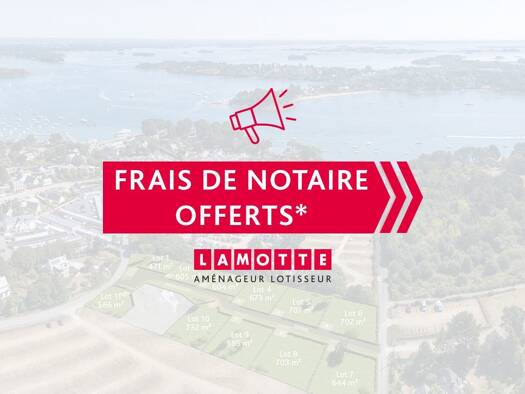 Terrain à vendre - neuf 440 000 € 644 m² de terrain Baden 56870