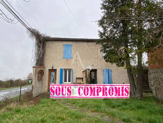Maison à vendre 99 000 € 6 pièces 4 chambres 119 m² 1 180 m² de terrain Cagnac les Mines 81130