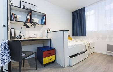 Appartement à louer 526 € 1 pièce 1 chambre 17 m² dès le 01/09/2025 Quartier du Centre Le Mans 72000