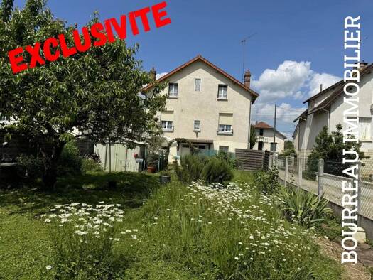 Maison à vendre 138 000 € 3 chambres 103,62 m² 630 m² de terrain Vieille Ville Joigny 89300