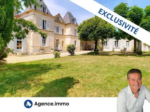 Maison à vendre 649 000 € 17 pièces 9 chambres 628 m² 30 000 m² de terrain Cravans 17260