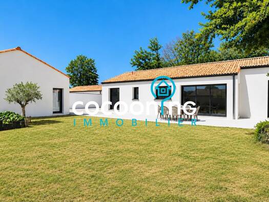 Maison de plain-pied à vendre 382 800 € 6 pièces 4 chambres 102,5 m² 606 m² de terrain Vallet 44330