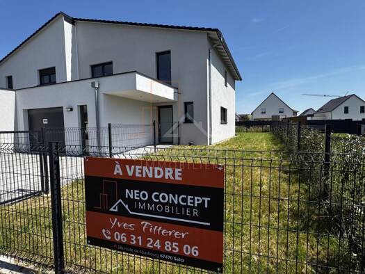 Maison à vendre - Neuf 442 900 € 4 pièces 3 chambres 135,7 m² 321 m² de terrain Sessenheim 67770