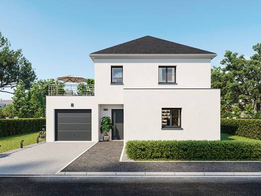 Terrain avec maison neuve à vendre 345 700 € 7 pièces 4 chambres 120 m² 510 m² de terrain Liverdy-en-Brie 77220