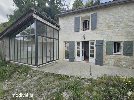 Maison à vendre 120 000 € 3 pièces 2 chambres 67 m² 288 m² de terrain Marignac 17800