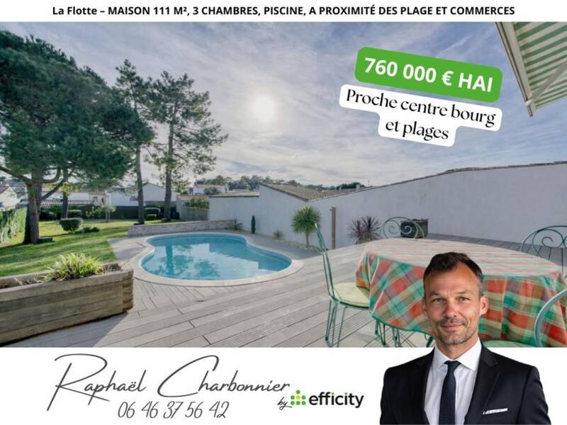 Maison à vendre, 111m², LA FLOTTE