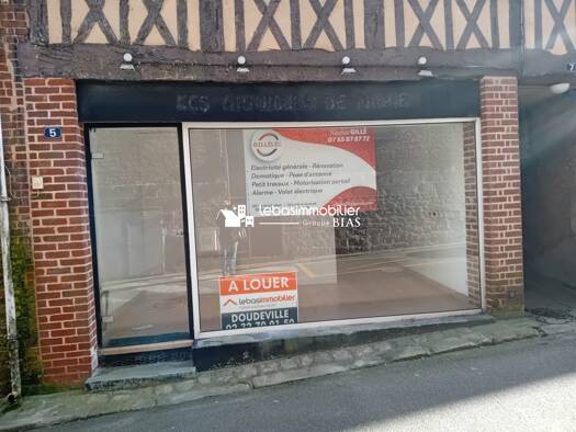 Local commercial à louer 300 € 27 m² de surface de vente Doudeville 76560