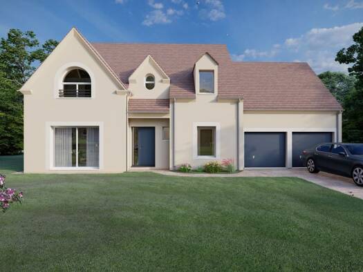 Terrain avec maison neuve à vendre 249 000 € 5 pièces 4 chambres 93 m² 440 m² de terrain Sud Est La Ferté-Bernard 72400