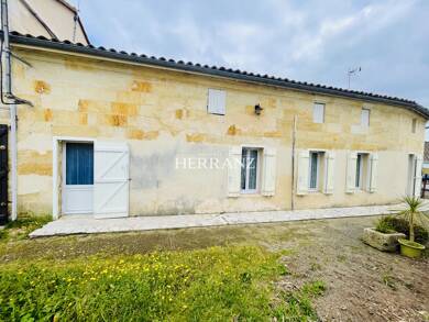 Maison à vendre 140 000 € 3 pièces 2 chambres 70 m² 140 m² de terrain Charruauds le Pintey Libourne 33500