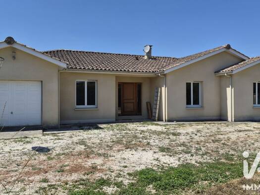 Maison de plain-pied à vendre 294 000 € 6 pièces 4 chambres 140 m² 1 016 m² de terrain Saint-Magne-de-Castillon 33350