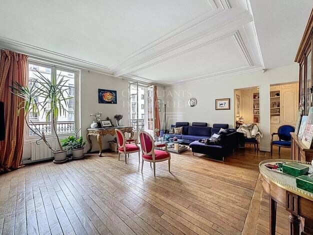 Appartement à vendre 1 575 000 € 6 pièces 4 chambres 128,7 m² Étage 2/5 Muette Sud Paris 16ème arrondissement 75016