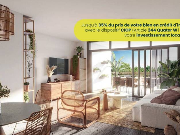 Appartement à vendre - neuf 263 480 € 2 pièces 1 chambre 40 m² dès le 31/03/2028 Saint-Leu 97436