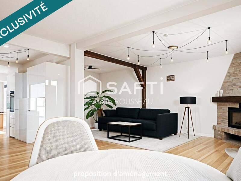 Maison à vendre, 129m², SAINT MAUR DES FOSSES
