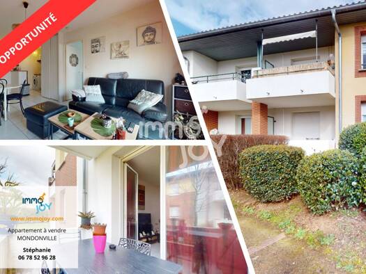 Appartement à vendre 110 000 € 2 pièces 1 chambre 35 m² RDC/1 Mondonville 31700