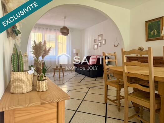 Maison à vendre 205 000 € 5 pièces 3 chambres 112 m² 97 m² de terrain Centre Le Portel 62480