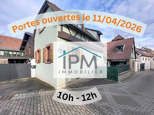 Maison à vendre 380 000 € 6 pièces 4 chambres 168 m² 182 m² de terrain Bischoffsheim 67870