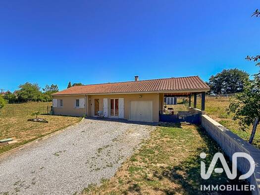 Maison de plain-pied à vendre 150 000 € 5 pièces 3 chambres 80 m² 690 m² de terrain Sauviat-sur-Vige 87400