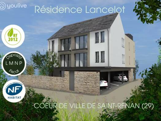 Appartement à vendre 316 900 € 3 pièces 2 chambres 81 m² RDC/2 Centre Ville Saint-Renan 29290