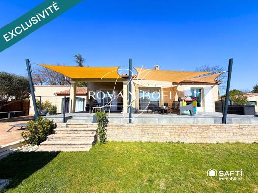 Maison à vendre 387 000 € 5 pièces 4 chambres 146 m² 1 000 m² de terrain Moussac 30190