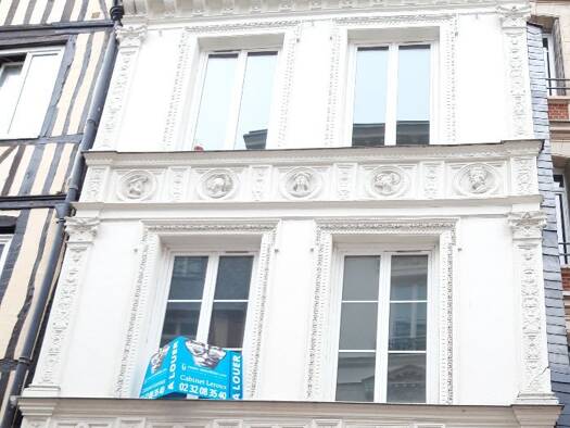 Duplex à louer 729 € 3 pièces 2 chambres 43 m² Étage 3/3 Vieux Marché-Cathédrale Rouen 76000