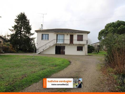 Maison à vendre 223 650 € 6 pièces 4 chambres 100 m² 2 006 m² de terrain Longueville 47200