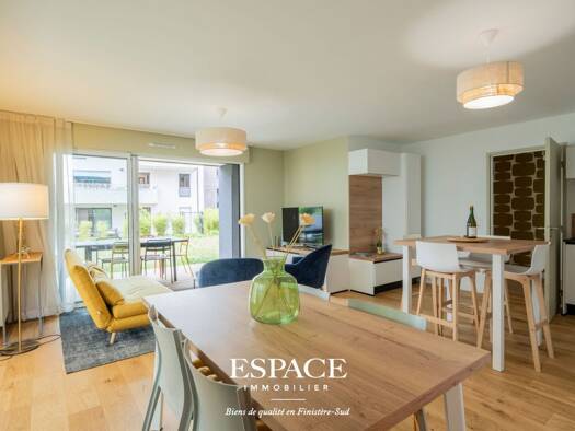 Appartement à vendre 399 000 € 3 pièces 2 chambres 68 m² RDC/2 Porzambars-La Glaciere Concarneau 29900