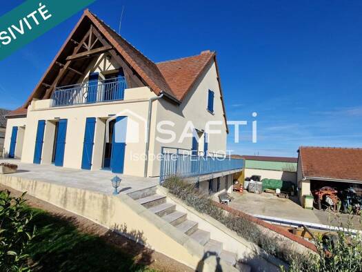Pavillon à vendre 294 000 € 6 pièces 5 chambres 216 m² 1 392 m² de terrain Bernouil 89360