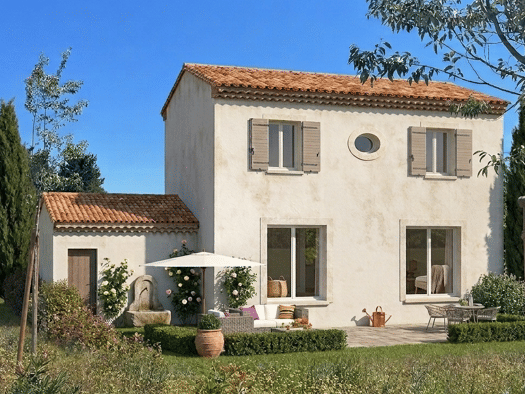 Terrain avec maison neuve à vendre 352 600 € 4 pièces 3 chambres 80 m² 401 m² de terrain Secteur Est Pernes-les-Fontaines 84210