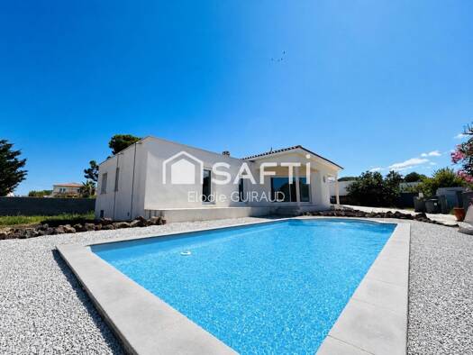 Villa à vendre 520 000 € 4 pièces 3 chambres 128 m² 803 m² de terrain Le Grau d'Agde Agde 34300