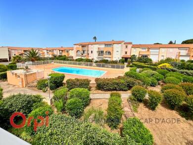 Duplex à vendre 152 000 € 2 pièces 1 chambre 27,4 m² Dernier étage, Étage 2/2 Le Cap d'Agde Le Cap d Agde 34300