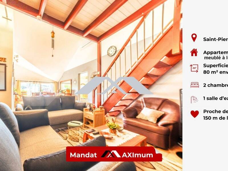 Maison à louer, 80m², SAINT PIERRE