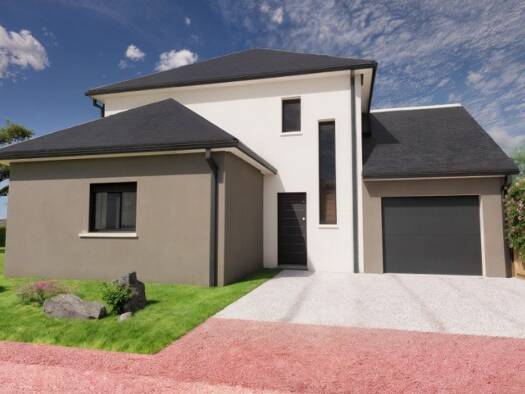 Terrain avec maison neuve à vendre 395 500 € 5 pièces 5 chambres 130 m² 500 m² de terrain Saint-Lambert-la-Potherie 49070