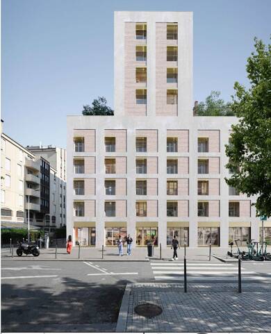 Appartement à vendre - Neuf 175 000 € 1 pièce 19,8 m² disponible à partir du 31/12/2027 Part Dieu Lyon 3ème 69003